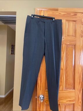 Ralph Lauren Men's Charcoal Gray Dress Pants - Lauren Label, Sz 34/34